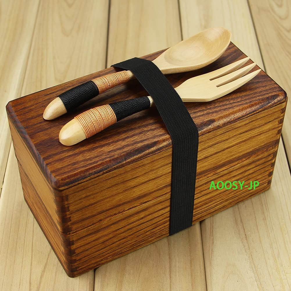 Wooden bento Box Made in Japan Japanese Wood Lunch Box for Adults